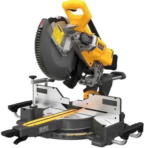 Торцювальна пила акумуляторна DeWalt 54V 305 мм без акумулятора та зарядного пристрою (DCS781N-XJ) - зображення 2