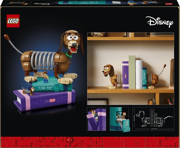 Zestaw klocków LEGO Disney Pixar Toy Story Cienki — podpórki pod książki 1311 elementów (43301) - obraz 9
