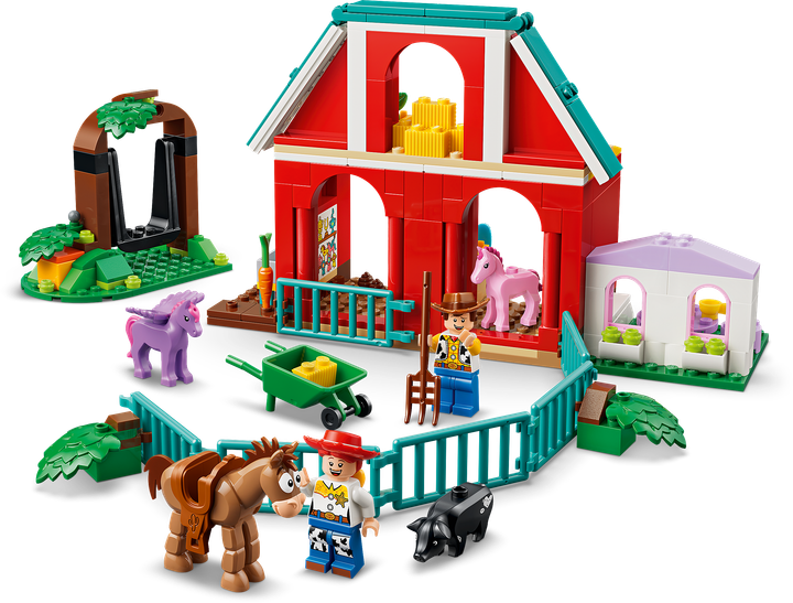 Zestaw klocków LEGO Disney Pixar Konne ranczo Blaze'a 209 elementów (43304) - Zdjęcie 2 Zestaw klocków LEGO Disney Pixar Konne ranczo Blaze'a 209 elementów (43304) - obraz 2