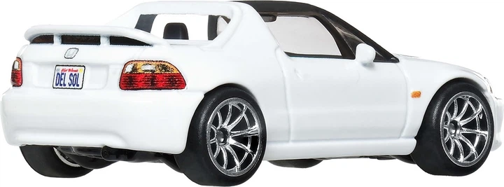 Model samochodu Mattel Hot Wheels Premium Fast & Furious 1994 Honda DEL SOL Wiśniowy JHW63 (194735336937) - obraz 3