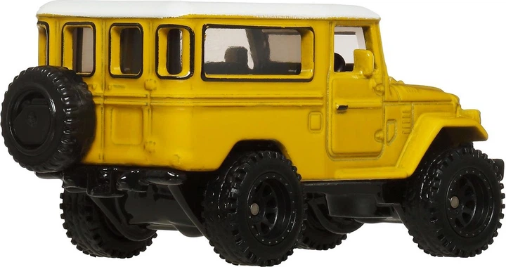 Model samochodu Mattel Hot Wheels Premium Boulevard Toyota Land Cruiser FJ43 Oliwkowy JBL25 (194735262762) - obraz 2