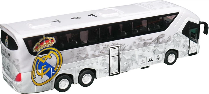 Модель автобуса Banbo Toys Official Bus Real Madrid біло-блакитний 16669 (8436573616669) - зображення 2