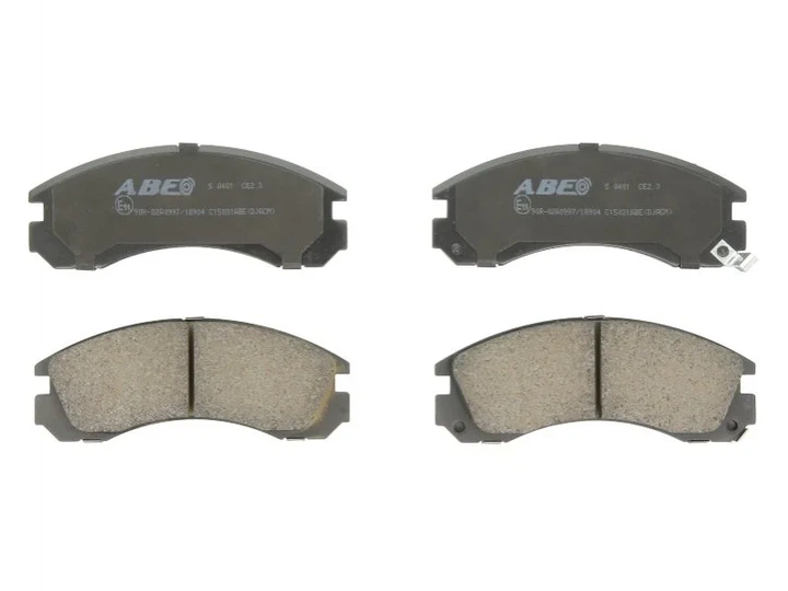 Комплект гальмівних колодок ABE C15031ABE Mitsubishi Galant, Pajero, Outlander, L200, Lancer MZ690349, MZ690568, 425388 - изображение 2