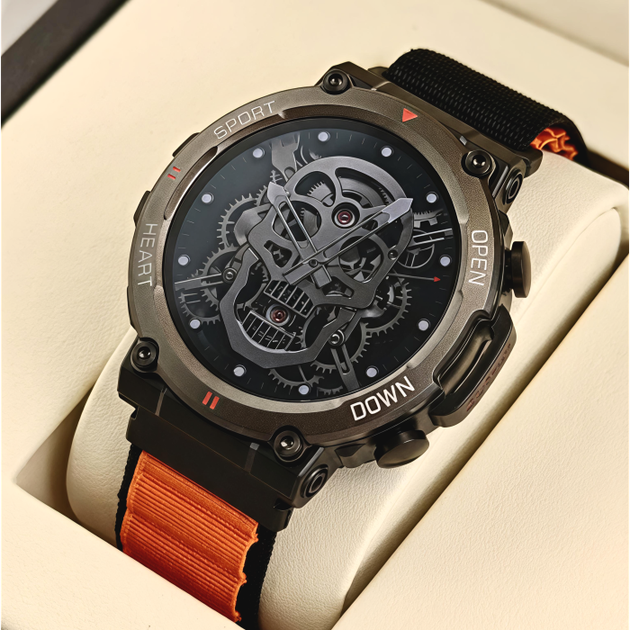 Смарт-часы Uwatch Smart Storm Cyber Orange - изображение 4