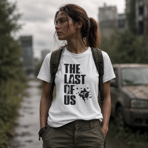 Футболка женская с принтом ТіШОТКА The Last of Us Одни из нас S Белый Стандарт (1056935510) - Фото 1 Футболка женская с принтом ТіШОТКА The Last of Us Одни из нас S Белый Стандарт (1056935510) - изображение 1