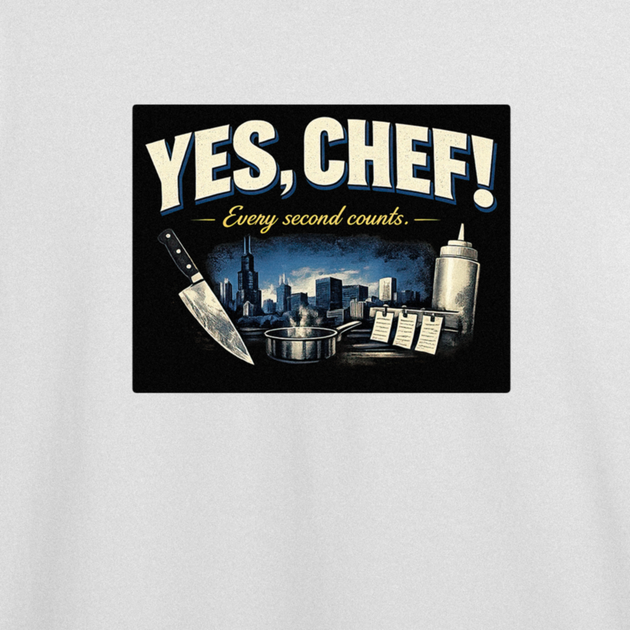 Футболка чоловіча з принтом ТіШОТКА Yes, Chef! The Bear 5XL Білий Стандарт (1075697058) - зображення 3