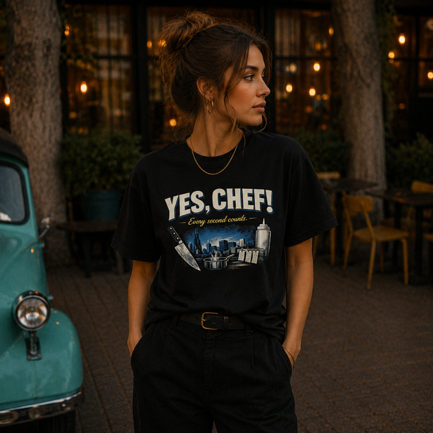 Футболка чоловіча з принтом ТіШОТКА Yes, Chef! The Bear 5XL Чорний Стандарт (1075697058) - Фото 2 Футболка чоловіча з принтом ТіШОТКА Yes, Chef! The Bear 5XL Чорний Стандарт (1075697058) - зображення 2