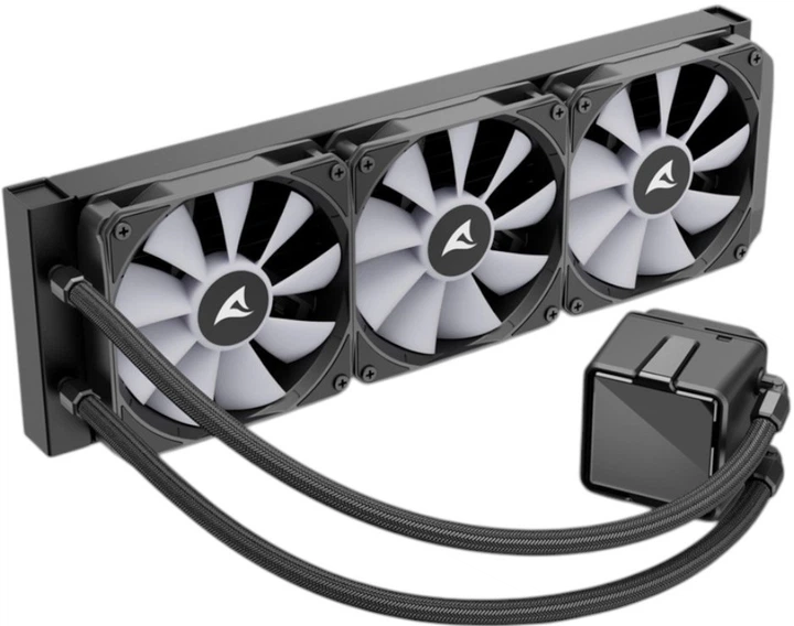 Chłodzenie wodne Sharkoon S100 ARGB Black (4044951044702) - obraz 9
