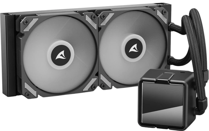 Chłodzenie wodne Sharkoon S50 ARGB Black (4044951044962) - Zdjęcie 7 Chłodzenie wodne Sharkoon S50 ARGB Black (4044951044962) - obraz 7