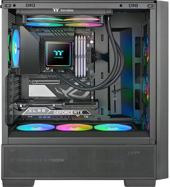 Chłodzenie wodne Thermaltake TH240-S V3 ARGB Sync Black (CL-W469-PL12SW-A) - obraz 16