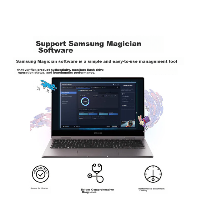 Флеш-накопитель Samsung 512 ГБ Type-C до 400 МБ/с Grey (8806095498171) - Фото 8 Флеш-накопитель Samsung 512 ГБ Type-C до 400 МБ/с Grey (8806095498171) - изображение 8