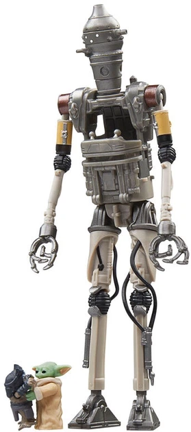 Zestaw figurek Hasbro Star Wars The Vintage Collection The Mandalorian IG-12, Grogu and Anzellan 9.5 cm G06705L00 (5010996292094) - obraz 5