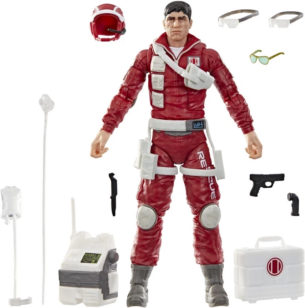 Zestaw Hasbro Classified Series G.I. Joe Edwin Lifeline 15 cm G22725X0 (5010996361400) - obraz 2