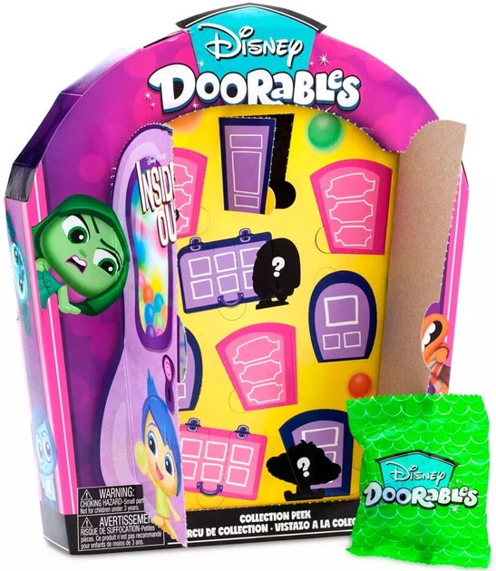 Zestaw figurek Just Play Doorables Disney Pixar W głowie się nie mieści 2 4 cm 9 szt 44864 (886144448645) - obraz 2