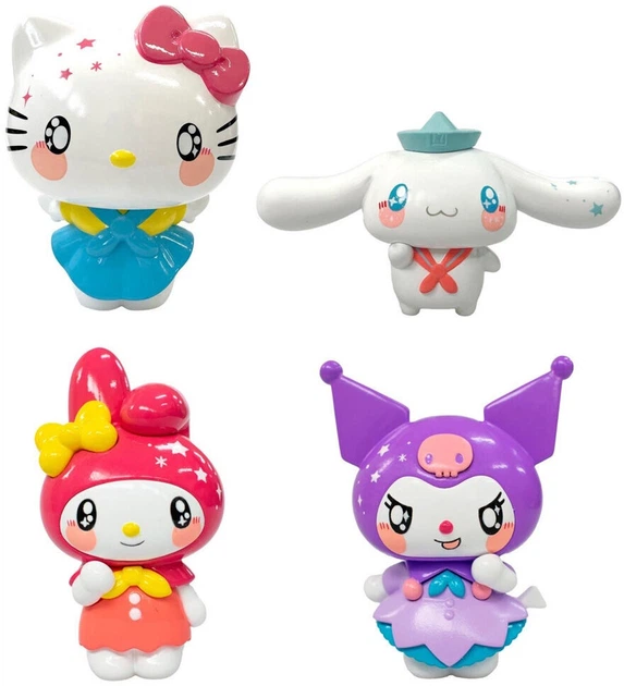 Zestaw figurek Comansi Hello Kitty Friends 7 cm 4 szt Y90421 (8412906904214) - obraz 3