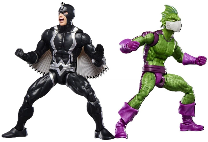 Zestaw figurek Hasbro Marvel Legends Series Inhumans Black Bolt and Triton 15 cm 2 szt G1868 (5010996328403) - obraz 2