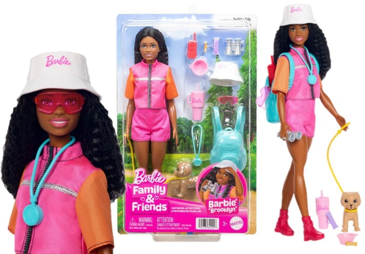 Лялька Mattel Barbie Brooklyn Family and Friends з аксесуаром JJV60 (194735342426) - Фото 1 Лялька Mattel Barbie Brooklyn Family and Friends з аксесуаром JJV60 (194735342426) - зображення 1