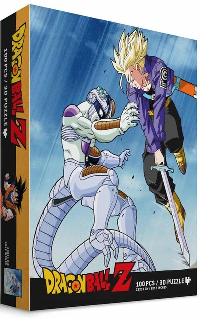 Puzzle 3D Sd Toys Dragon Ball Z Trunks Vs Frieza 100 elementów 212291 (8435450255687) - Zdjęcie 1 Puzzle 3D Sd Toys Dragon Ball Z Trunks Vs Frieza 100 elementów 212291 (8435450255687) - obraz 1