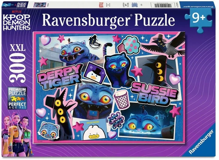 Puzzle Ravensburger K‑Pop Demon Hunters XXL 300 elementów 12004758 (4005555047582) - Zdjęcie 1 Puzzle Ravensburger K‑Pop Demon Hunters XXL 300 elementów 12004758 (4005555047582) - obraz 1