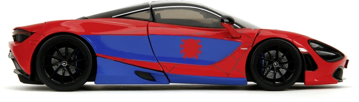 Машина металлическая Jada Марвел Человек-Паук Макларен 720S с фигуркой Человека-Паука 1:24 (9335764314R00) - Фото 9 Машина металлическая Jada Марвел Человек-Паук Макларен 720S с фигуркой Человека-Паука 1:24 (9335764314R00) - изображение 9