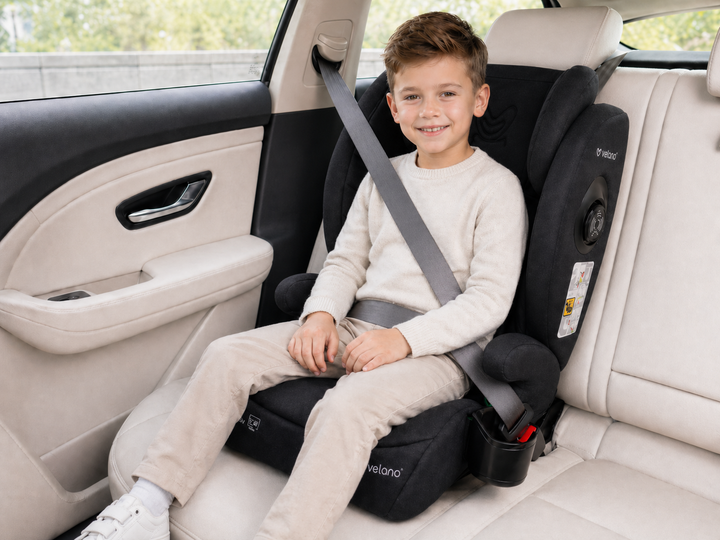 Автокрісло VELANO Forza i-Size 100–150 см ISOFIX Black (ECE R129/03, група 2-3) - зображення 7