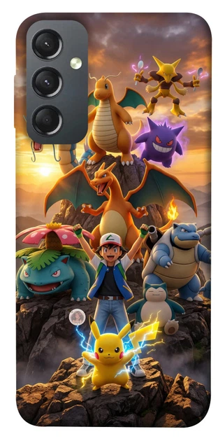 Чохол на Samsung Galaxy A24 4G Pokemon (F1546874) - Фото 1 Чохол на Samsung Galaxy A24 4G Pokemon (F1546874) - зображення 1