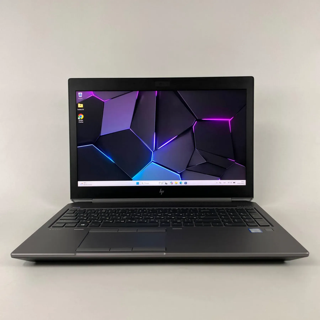 Мобильная рабочая станция HP ZBook 15 G5 / 15.6" (1920x1080) IPS / Intel Core i7-8850H (6 (12) ядра по 2.6 - 4.3 GHz) / 16 GB DDR4 / 256 GB SSD / nVidia Quadro P1000, 4 GB GDDR5, 256-bit / WebCam / Fingerprint б/у + Подарок Беспроводная мышь / USB - изображение 2