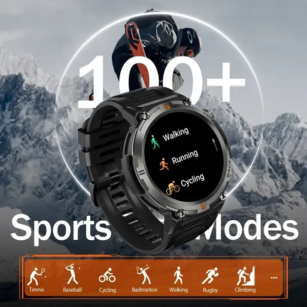 Смарт часы Smart Watch мужские металлические Eigis Watch спортивные фитнес смарт-часы черные - изображение 7