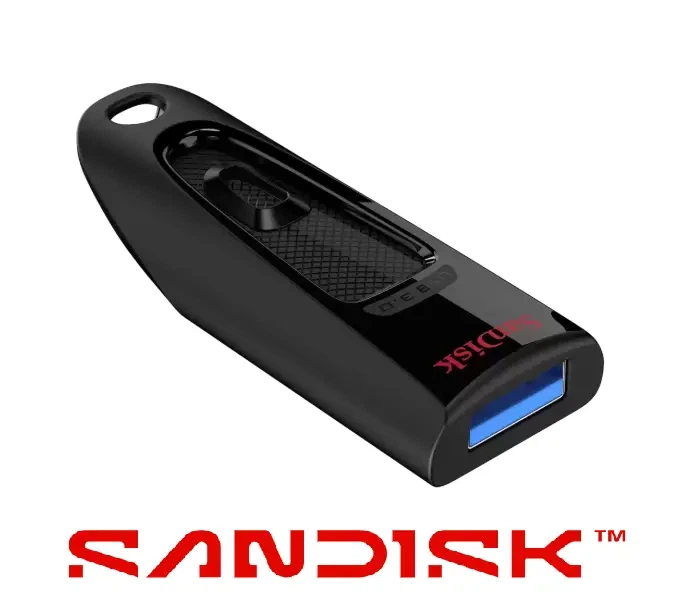 Флеш-накопитель SanDisk Ultra 256GB USB 3.0 (CZ48) + Подарок - переходник type C - Фото 7 Флеш-накопитель SanDisk Ultra 256GB USB 3.0 (CZ48) + Подарок - переходник type C - изображение 7