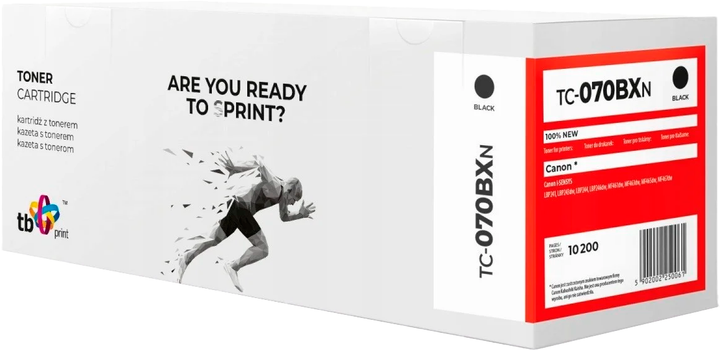 Тонер-картридж TB Print для Canon MF461 CRG070H Black (TC-070BXN) - Фото 1 Тонер-картридж TB Print для Canon MF461 CRG070H Black (TC-070BXN) - зображення 1