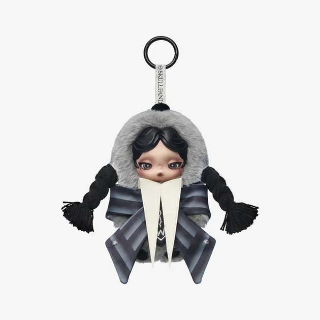 Коллекционная мягкая игрушка Pop Mart SKULLPANDA × Wednesday серия Nevermore Academy Uniform (6941313040762) - Фото 2 Коллекционная мягкая игрушка Pop Mart SKULLPANDA × Wednesday серия Nevermore Academy Uniform (6941313040762) - изображение 2