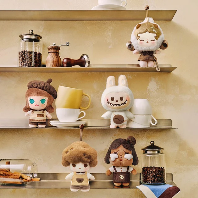 Коллекционная мягкая игрушка-сюрприз Pop Mart POP BEAN серия Coffee Factory (6941313024571) - изображение 5