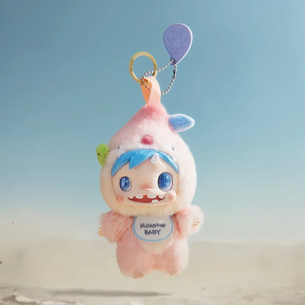 Коллекционная мягкая игрушка-сюрприз Pop Mart POLAR-Monster серия Baby Collection Pendant Ver.1 (6941313044296) - изображение 4