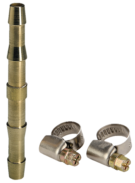 Подвійна муфта для шланга Einhell 6 мм 4139310 (4006825411720) - Фото 1 Подвійна муфта для шланга Einhell 6 мм 4139310 (4006825411720) - зображення 1