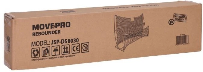 Dwustronny trenażer piłkarski MOVEPRO Rebounder do ćwiczeń strzeleckich 220 x 120 cm (JSP-DS8030) (5905817010073) - Zdjęcie 7 Dwustronny trenażer piłkarski MOVEPRO Rebounder do ćwiczeń strzeleckich 220 x 120 cm (JSP-DS8030) (5905817010073) - obraz 7
