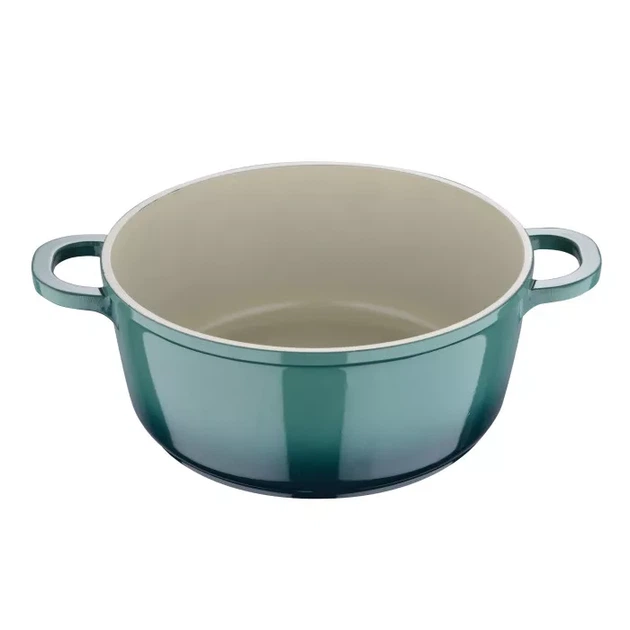 Каструля Bergner Excalibur з кришкою 2.2 л 20 см BG-36100-GR зелена (00128356) - изображение 2