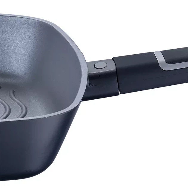 BGMP-7976 Сковорода гриль MasterPro Indigo, 28х28 см (BGMP-7976) (00128677) - зображення 2