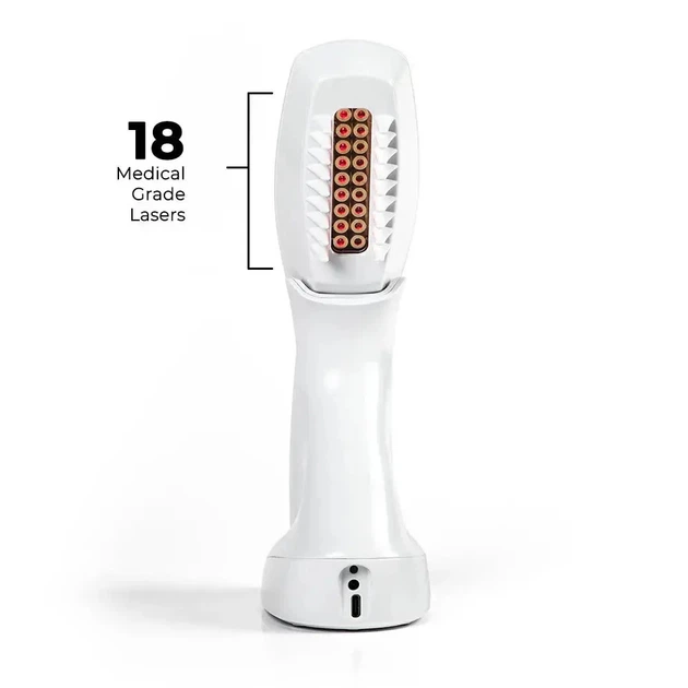 HAIRMAX Actonis™ Dual Action 18 лазерная расчёска для стимуляции роста волос (замена LaserComb Ultima 12) - изображение 3