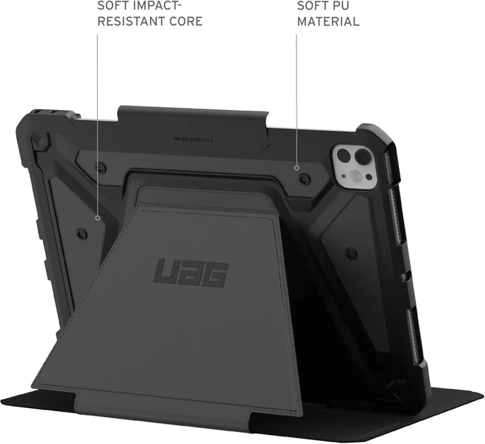 Фірмовий захисний чохол URBAN ARMOR GEAR Metropolis SE для iPad Pro 13-Inch M5/M4 2025/2024 - зображення 6