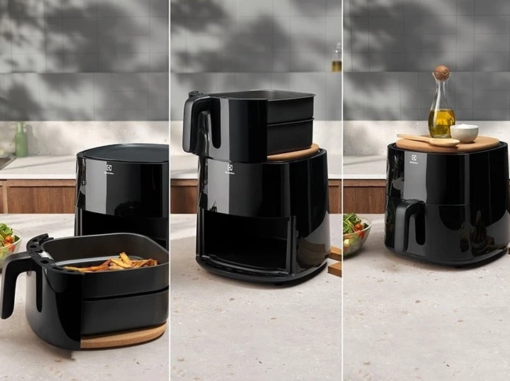Мультипіч Electrolux 1500Вт, чаша-5л, сенсорне керування, 5 авто. програм, пластик, чорний (00108844) - зображення 5