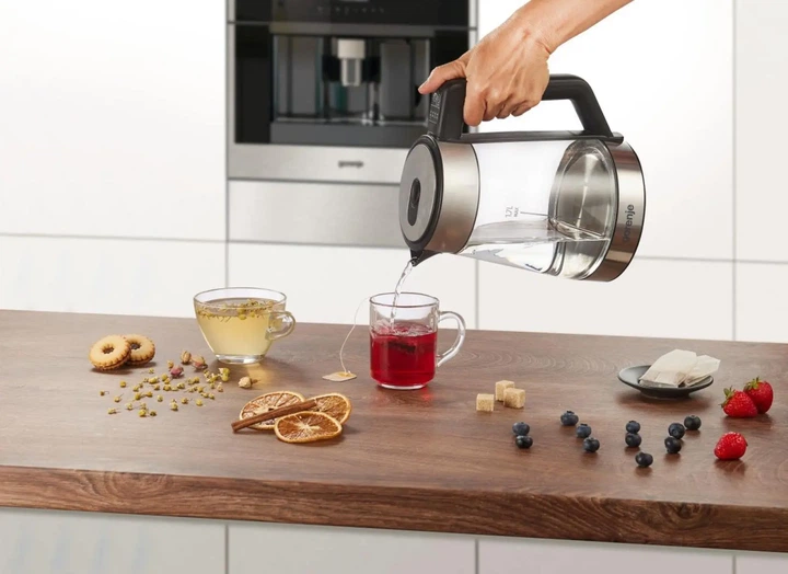 Електрочайник Gorenje 1.7л, 2,200 Вт, скло, нерж (00109487) - зображення 11