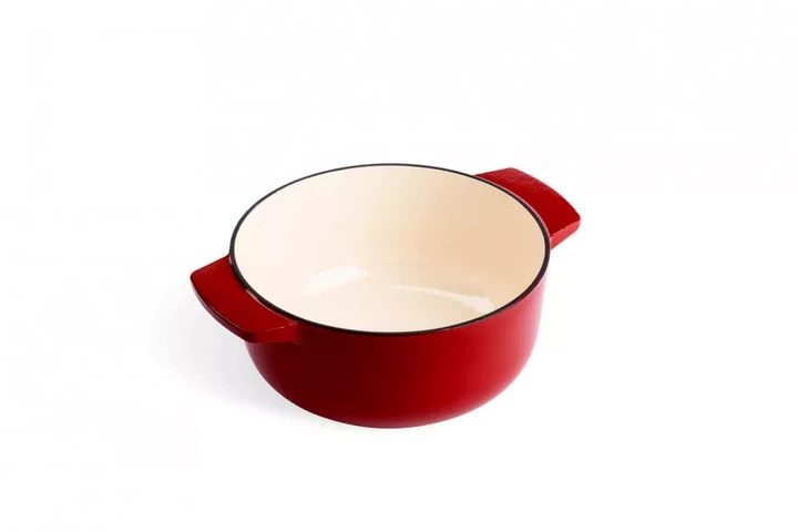 Каструля KitchenAid чавунна 3,3 л 22 см CC006057-001 червона (00128314) - изображение 3