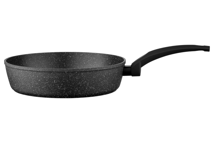 Сковорода глибока з кришкою Ardesto Gemini Gourmet Viareggio, 26см, алюміній, чорний (00106717) - Фото 3 Сковорода глибока з кришкою Ardesto Gemini Gourmet Viareggio, 26см, алюміній, чорний (00106717) - зображення 3