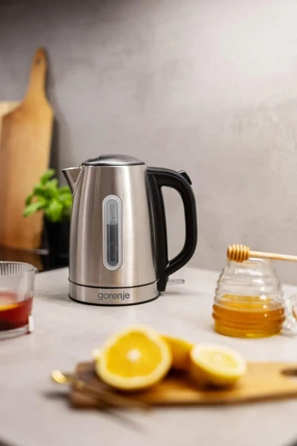 Електрочайник Gorenje 1.7л, Strix-контроль, метал, нерж (00109478) - изображение 9