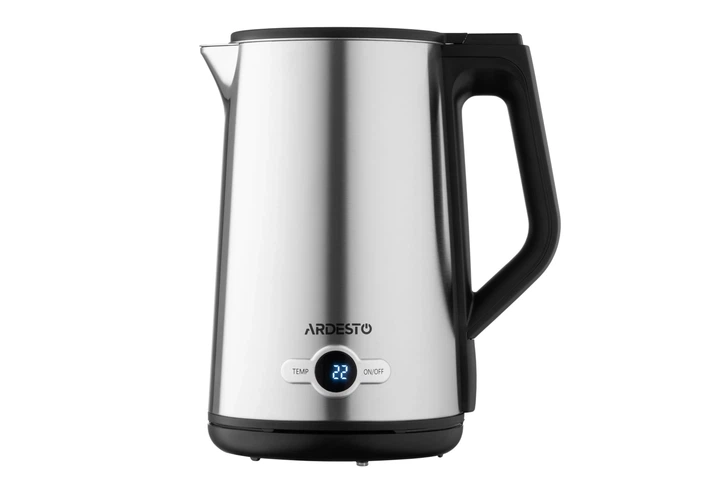 Електрочайник Ardesto Steel Collection 1.7л, Strix, LED дисплей, подвійні стінки, сріблястий (00109452) - изображение 10
