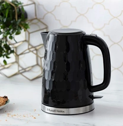 Електрочайник Russell Hobbs Honeycomb 1.7л, пластик, чорний (00109396) - изображение 7