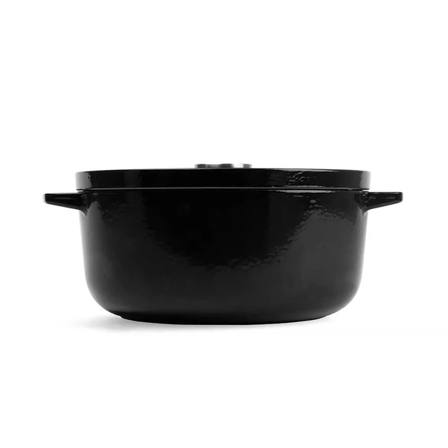 Каструля KitchenAid чавунна 3,3 л 22 см CC006058-001 чорна (00128318) - Фото 2 Каструля KitchenAid чавунна 3,3 л 22 см CC006058-001 чорна (00128318) - изображение 2