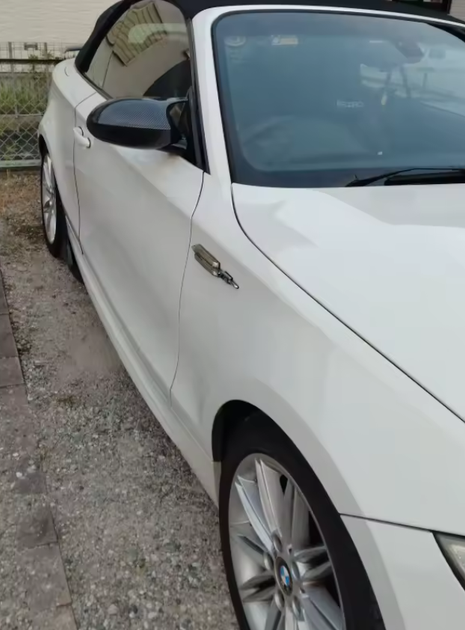 Накладки на дзеркала M-Style BMW E81 E82 E87 E88 E90 E91 E92 E93 дорест чорний глянець ABS - зображення 7