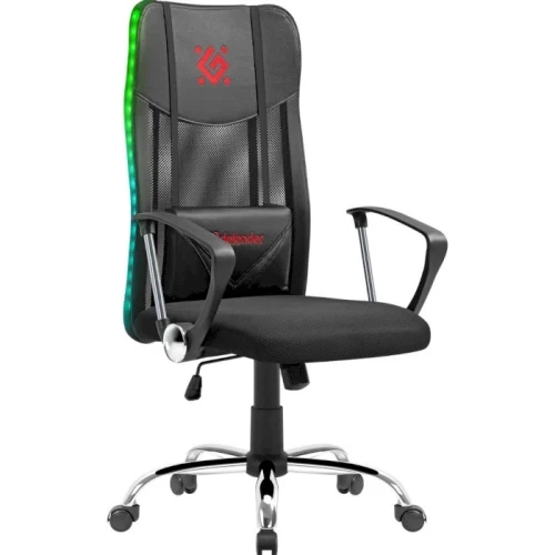 Игровое кресло Defender Totem, Black (64335) - Фото 2 Игровое кресло Defender Totem, Black (64335) - изображение 2