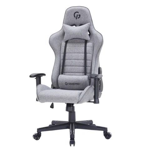 Ігрове крісло GamePro Size L Fabric, Gray (GC575FG) - зображення 2